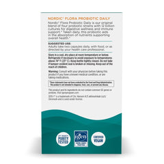 Label emphasizes vegan, non-GMO, and allergen-free qualities.