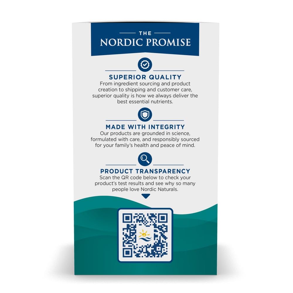 Close-up of Nordic Naturals Nordic Flora Probiotic Women's Balance ingredients with 12 strains and FOS