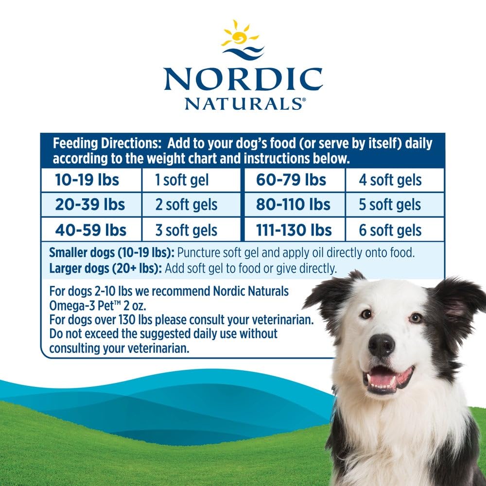 Nordic Naturals Omega-3 Pet sustainability practices shown on packaging.