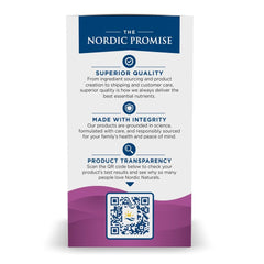 Nordic Naturals Prenatal DHA strawberry pour shows an easy daily serving during pregnancy.