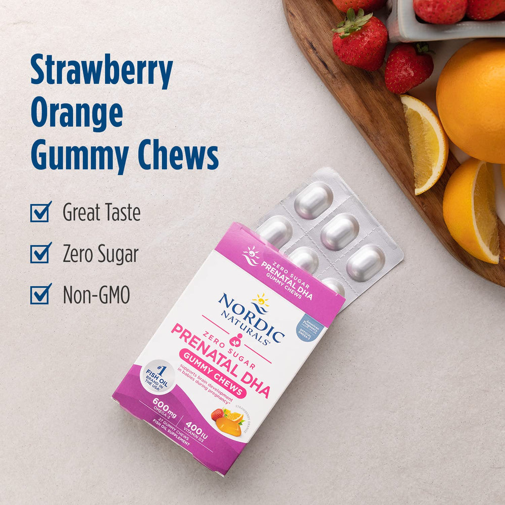 Nordic Naturals Prenatal Gummies free-from ingredients badge