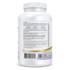 Nordic Naturals ProEPA Lemon softgels bottle pour demonstrates convenient daily use.