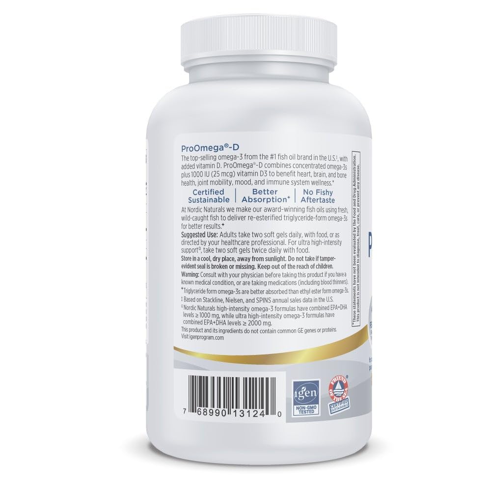 Close-up of Nordic Naturals ProOmega-D Lemon soft gels showing texture