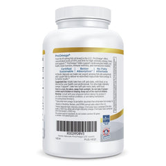 Nordic Naturals ProOmega Lemon softgel being poured to show easy daily dosing