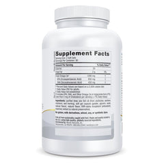 Nordic Naturals ProOmega lemon soft gels close-up highlights high-potency EPA and DHA.