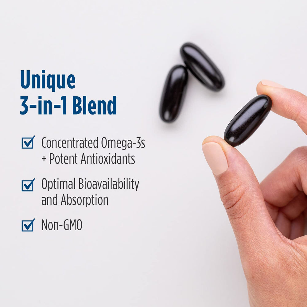 Nordic Naturals Recovery Plus omega-3 triglyceride emphasis for bioavailability and joint health.