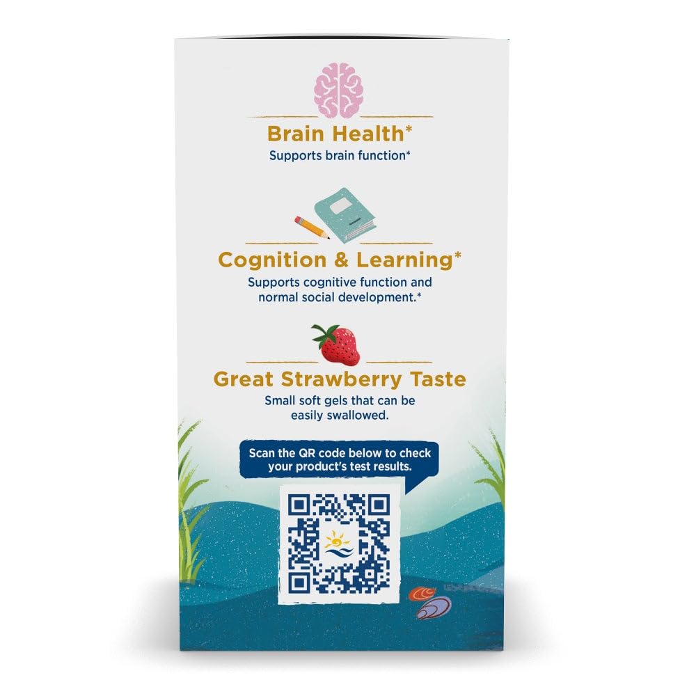 Open bottle of Nordic Naturals Ultimate Omega 2x Teen with capsules on desk for daily wellness.