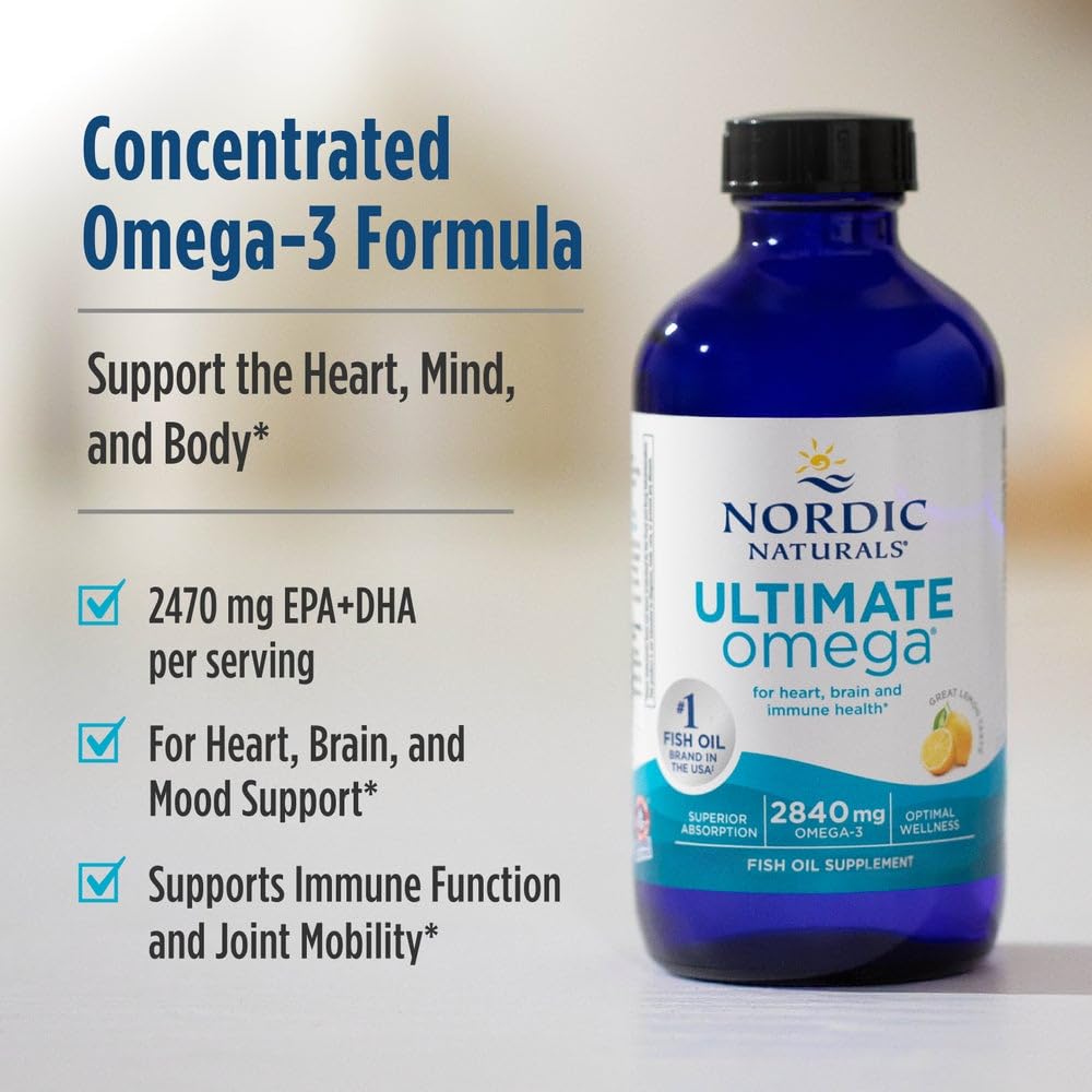 Nordic Naturals Ultimate Omega Liquid measuring scoop: precise daily serving.