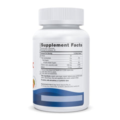 Nordic Naturals Vitamin C Gummies Tart Tangerine bottle side view