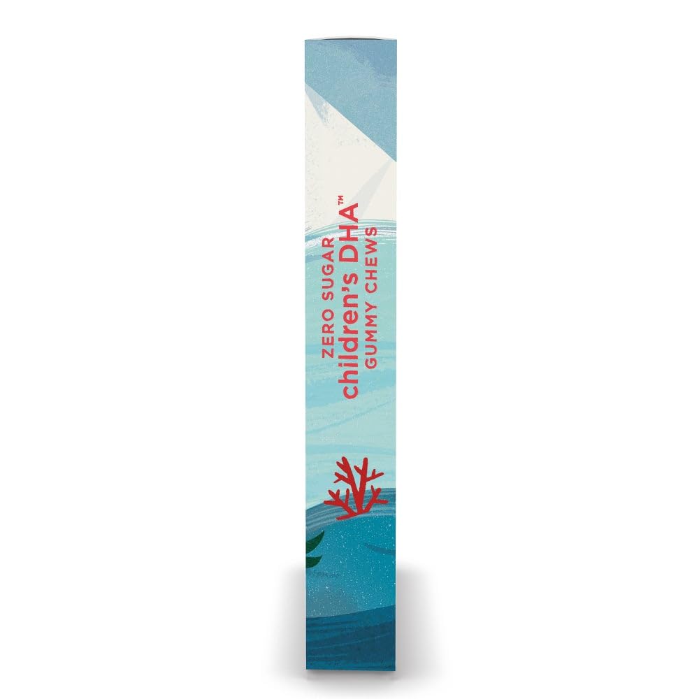 Nordic Naturals bottle with travel packs on shelf for convenient daily omega-3 routine.