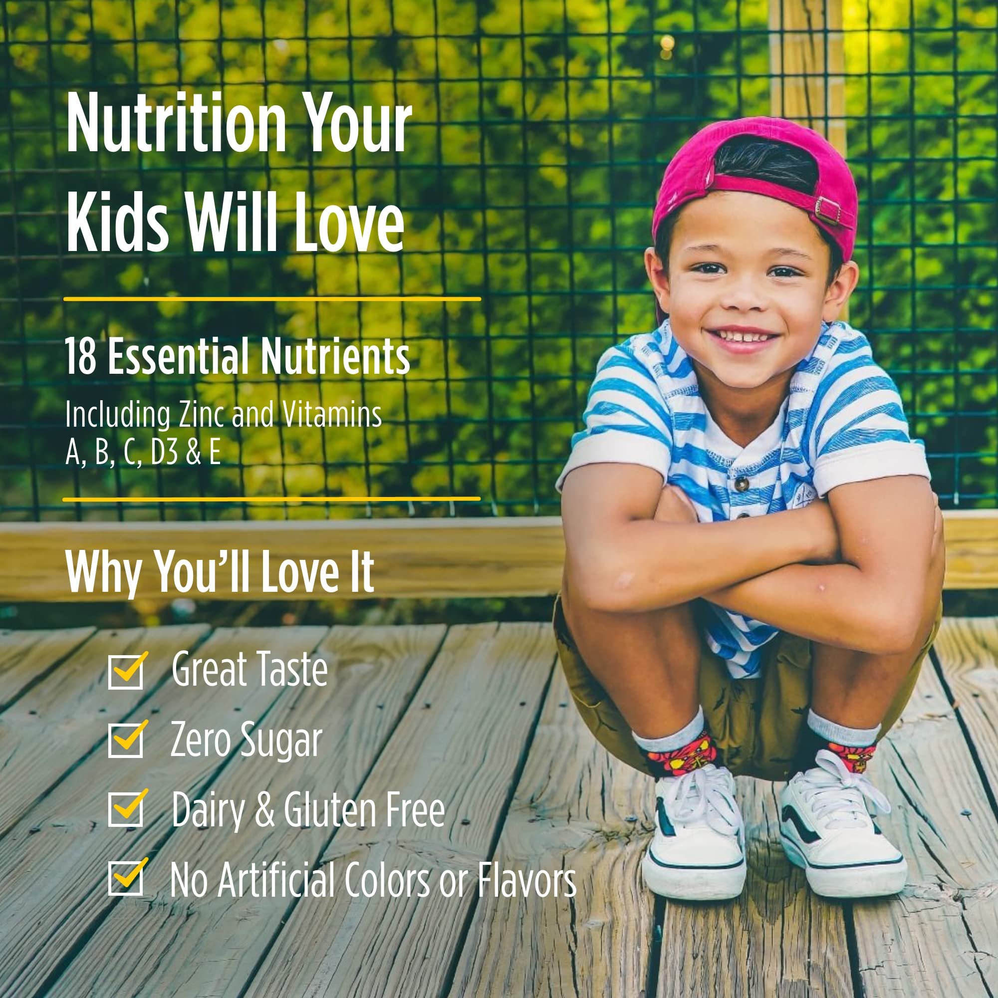 Nordic Naturals Zero Sugar Kids Multi Gummies packaging shows 30 servings