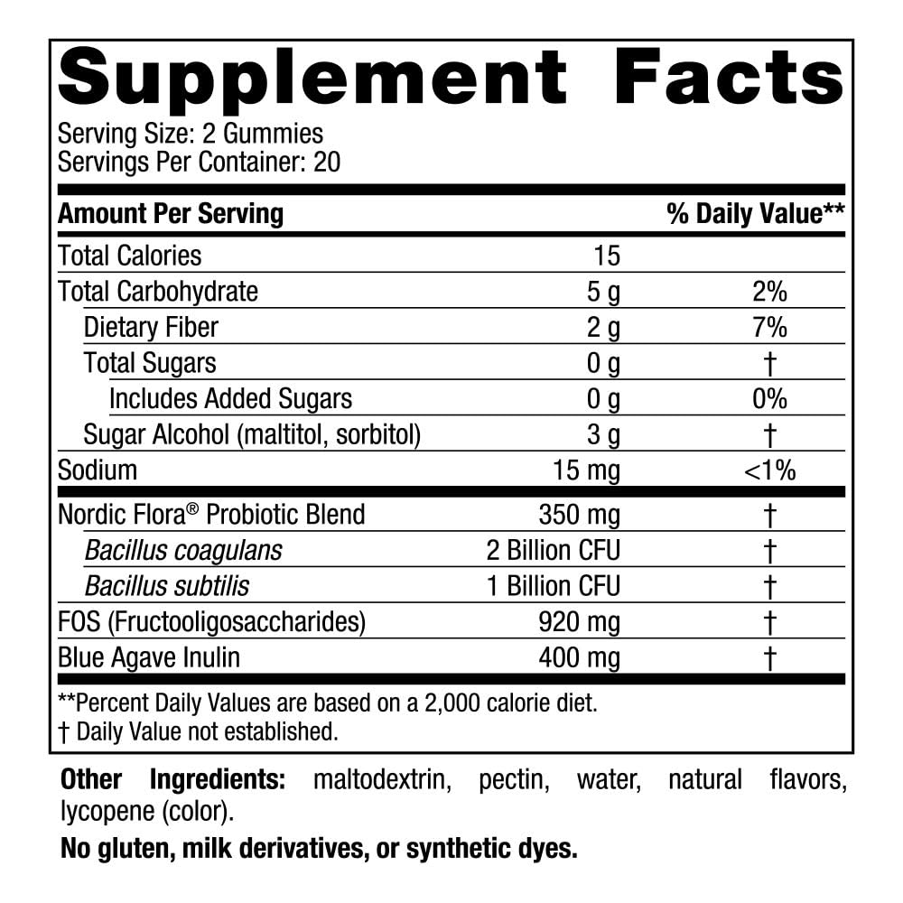 Jar closeup highlights 3 billion CFU per serving and sugar-free formulation.