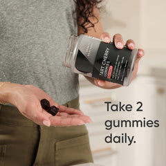 NordicCherry bioactive cherries highlight premium extract in Tart Cherry Gummies.