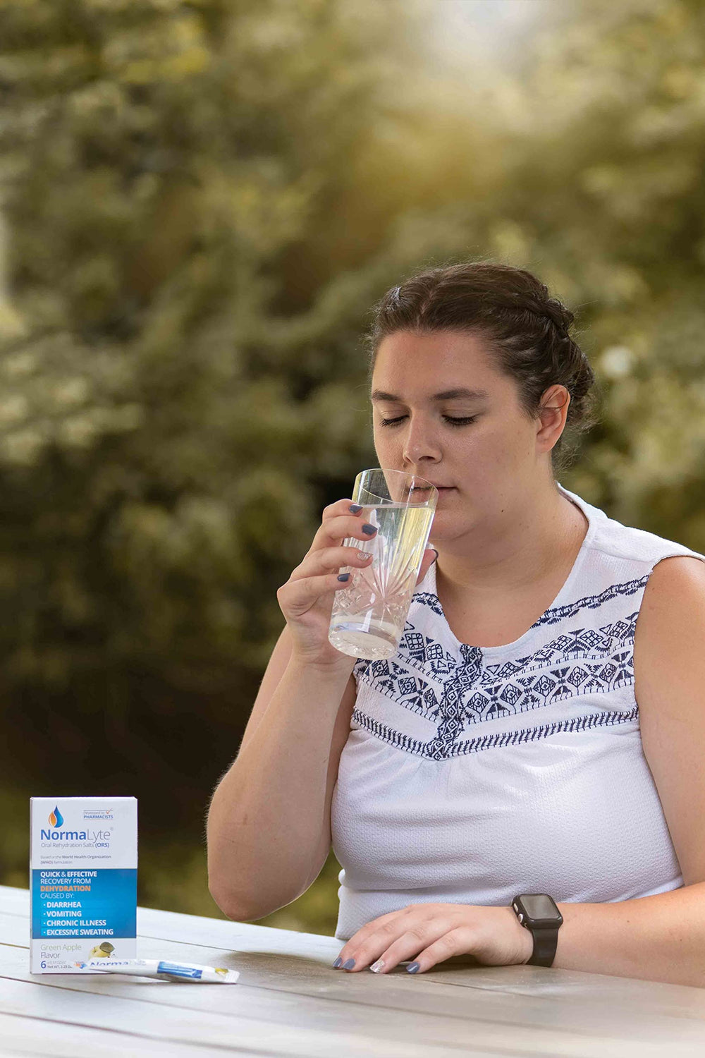NormaLyte Pure travel pack ideal for portable hydration during activity