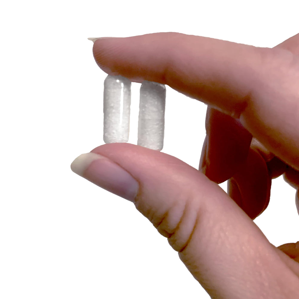Vegan, sugar-free NormaLyte capsules with essential minerals for energy balance