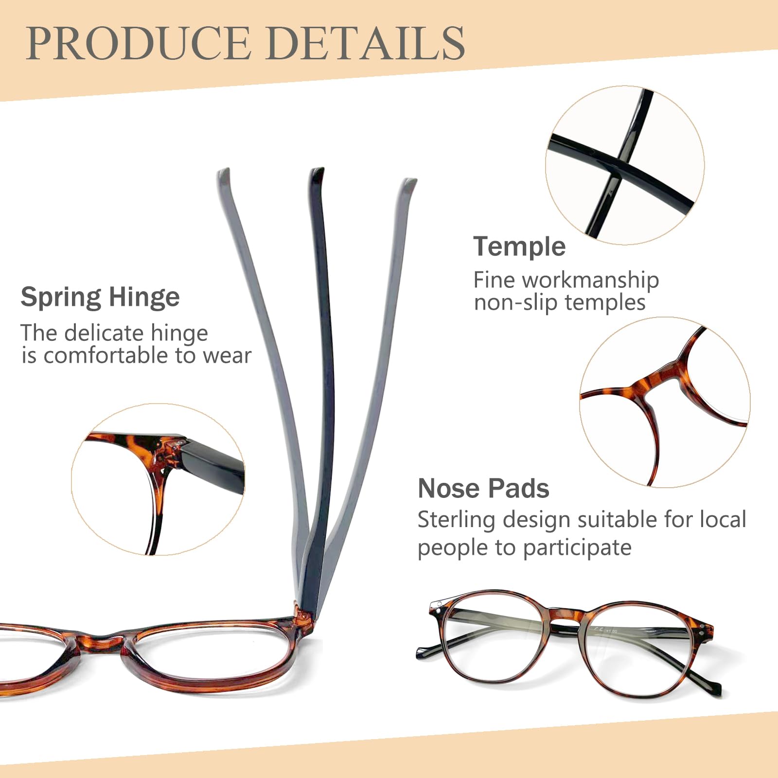 NORPERWIS colorful reading glasses color options suit different occasions.