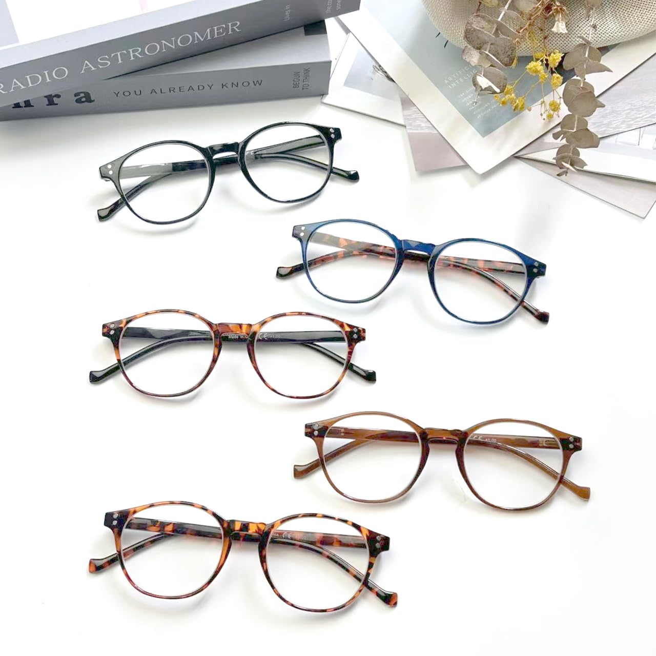 NORPERWIS portable reading glasses case keeps glasses ready on the go.