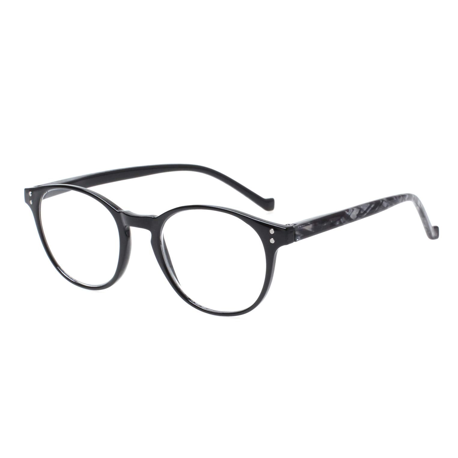 NORPERWIS wearer image demonstrates all-day comfort during near-vision activities.