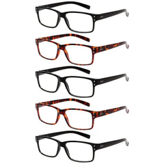 NORPERWIS black-frame reading glasses set for comfortable near-vision tasks.