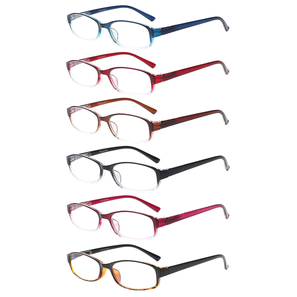 NORPERWIS blue light blocking reading glasses with spring hinges for comfortable wear