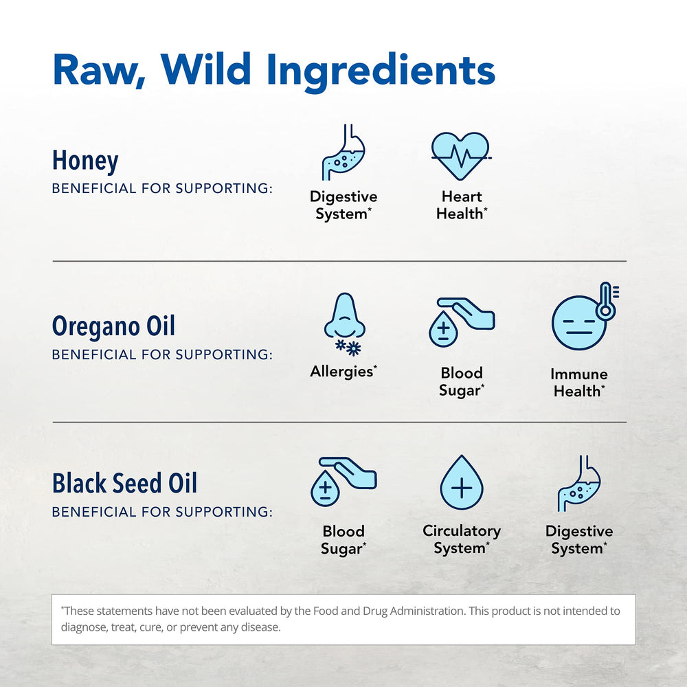 Black seed oil droplets in Resp-Immune bottle suggesting respiratory wellness.