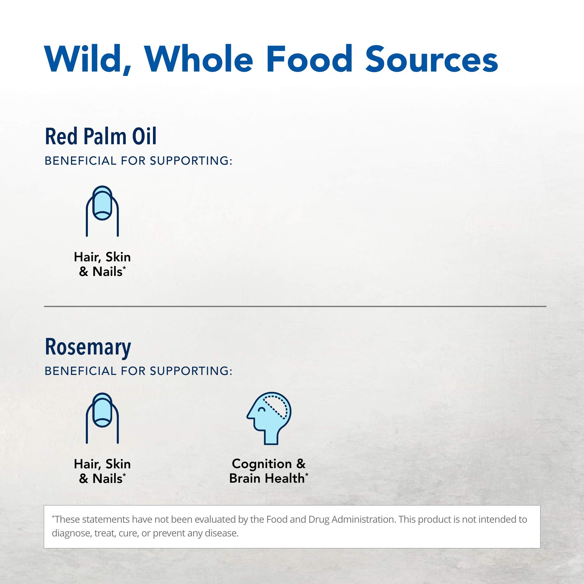 Sunflower-oil-based Purely-E emphasizes soy-free vitamin E from whole foods.