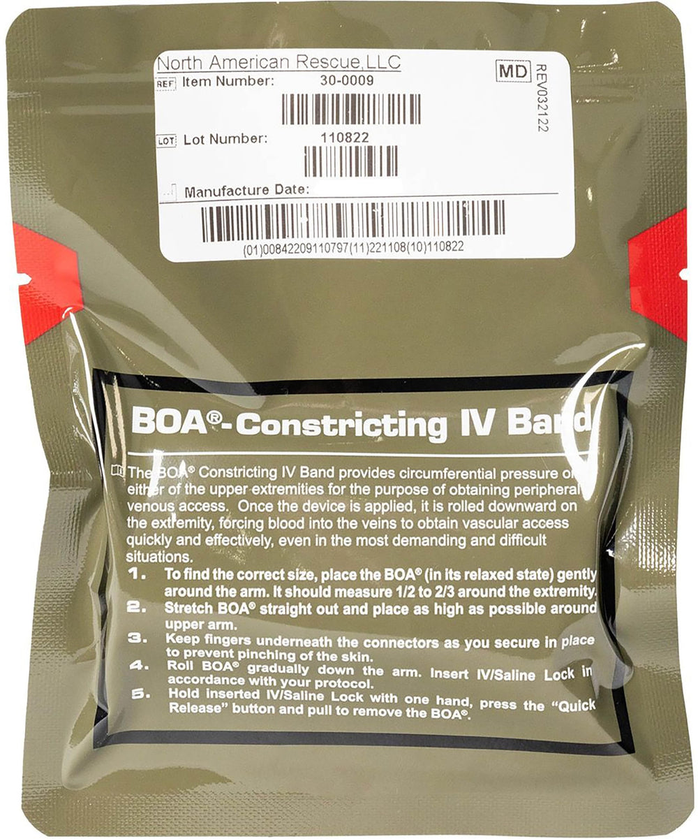 Uso de BOA en entornos desafiantes de trauma según North American Rescue.