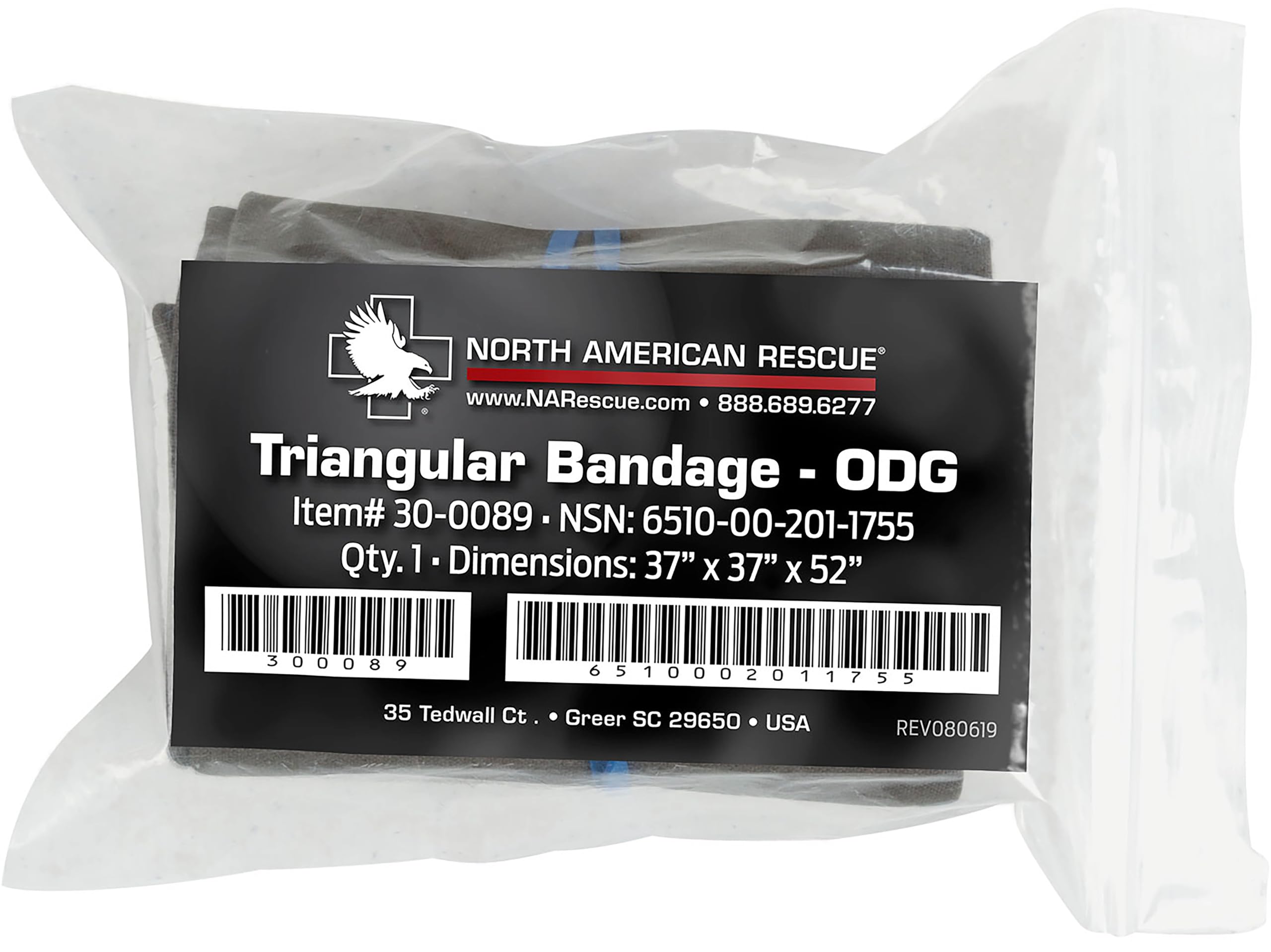 North American Rescue imperdibles de seguridad para fijación rápida y segura.