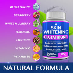 Northern Crown Glutathione pills box packaging highlighting USA-made quality