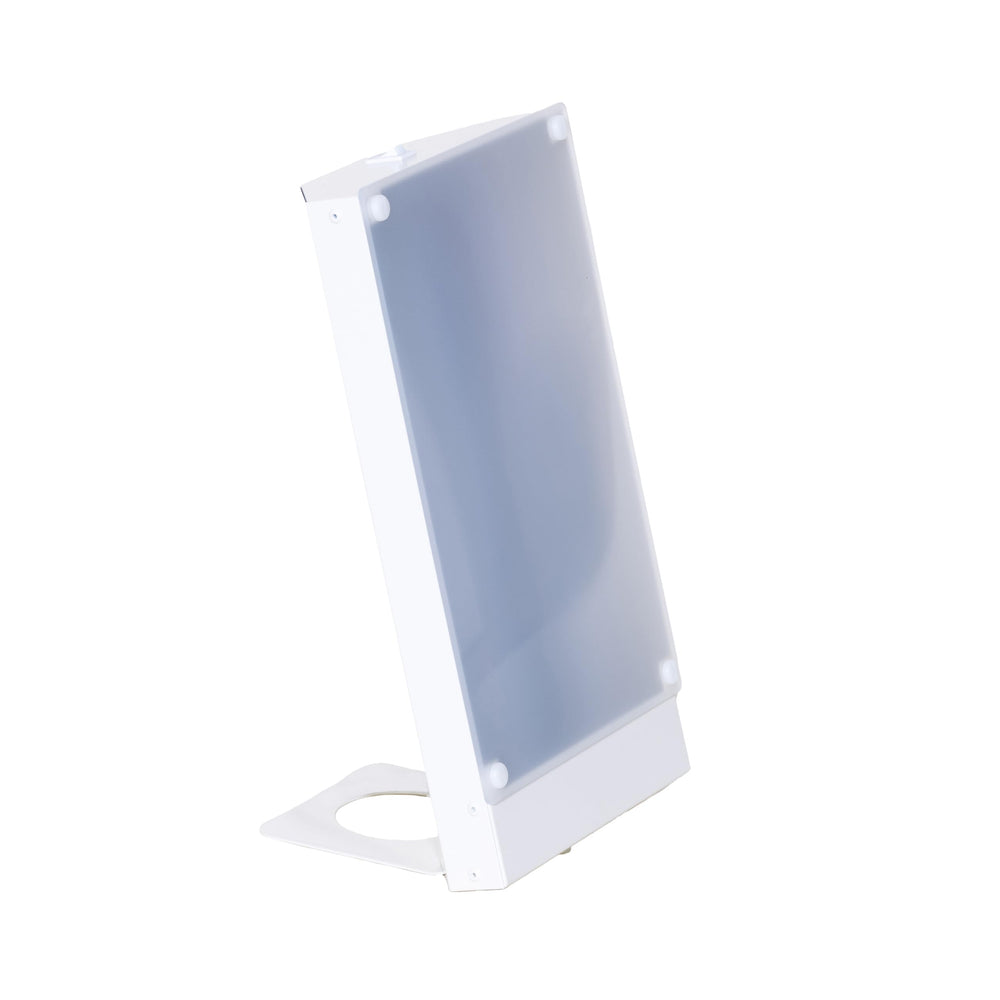 Northern Lights Travelite front view with 10,000 lux output for bright mornings.