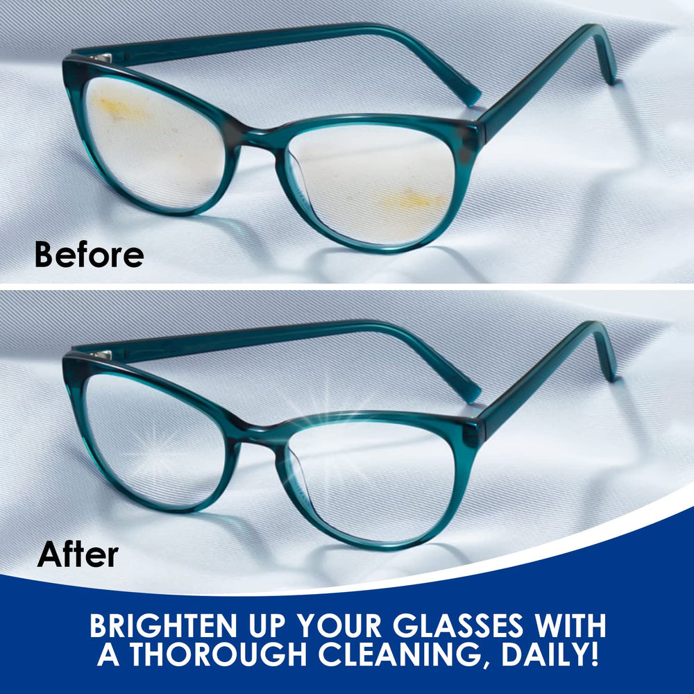 Northwest Enterprises Eyeglasses cleaner label close-up showing concentrated formula.