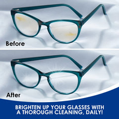 Northwest Enterprises Eyeglasses cleaner label close-up showing concentrated formula.