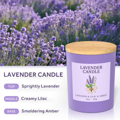Close-up of NORVENCE soy wax showing clean burn and strong scent throw.
