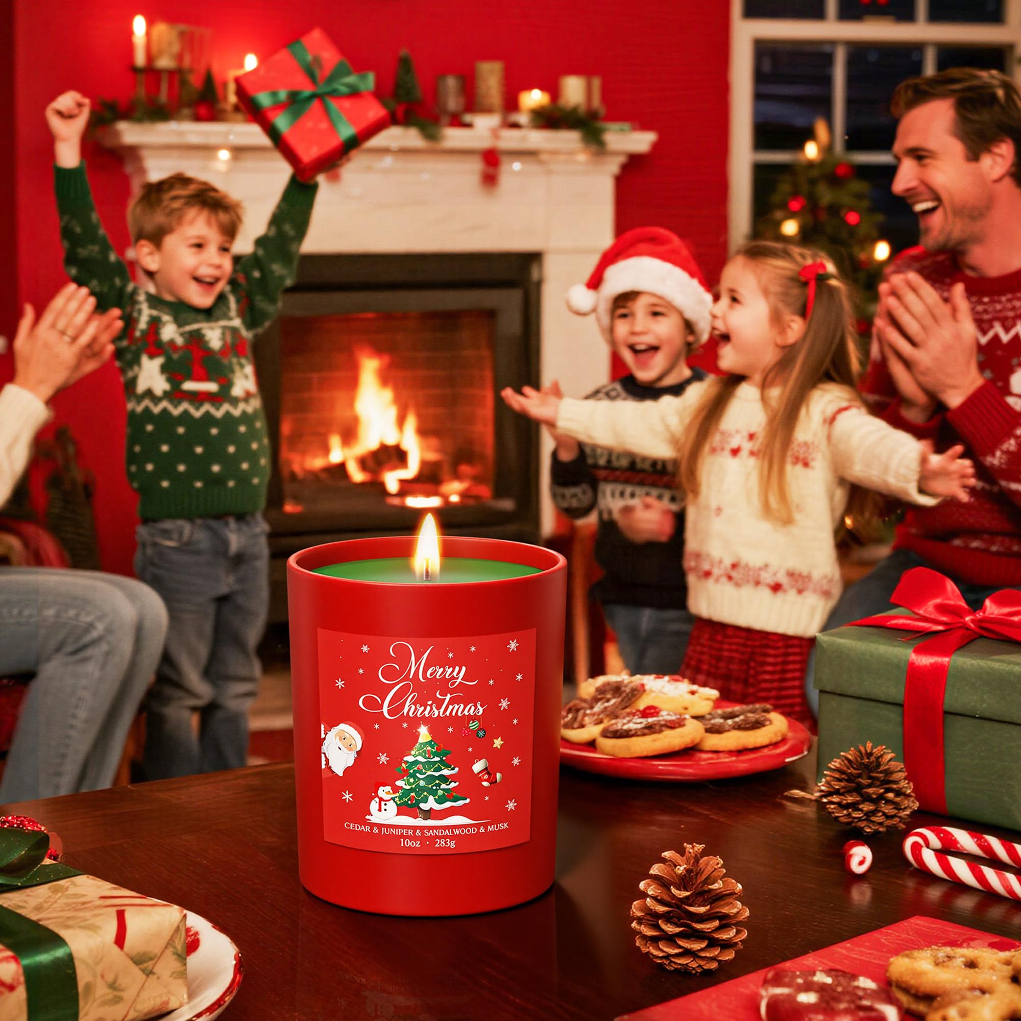 NORVENCE eco-friendly soy wax delivers a clean burn for up to 70 hours.