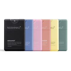 Noshinku Bergamot pocket spray for on-the-go refreshment with a bright scent