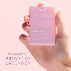 Noshinku Lavendula ingredients list highlights natural oils and sugarcane alcohol