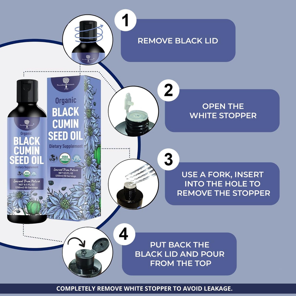 Nourishing Nutrients oil dropper enables controlled, convenient application.