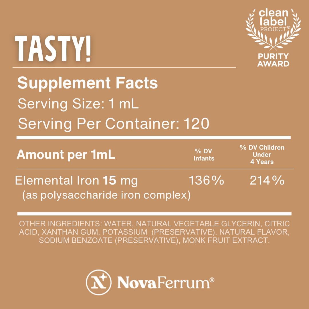 NovaFerrum Tasty chocolate flavor appealing to picky eaters during dosing