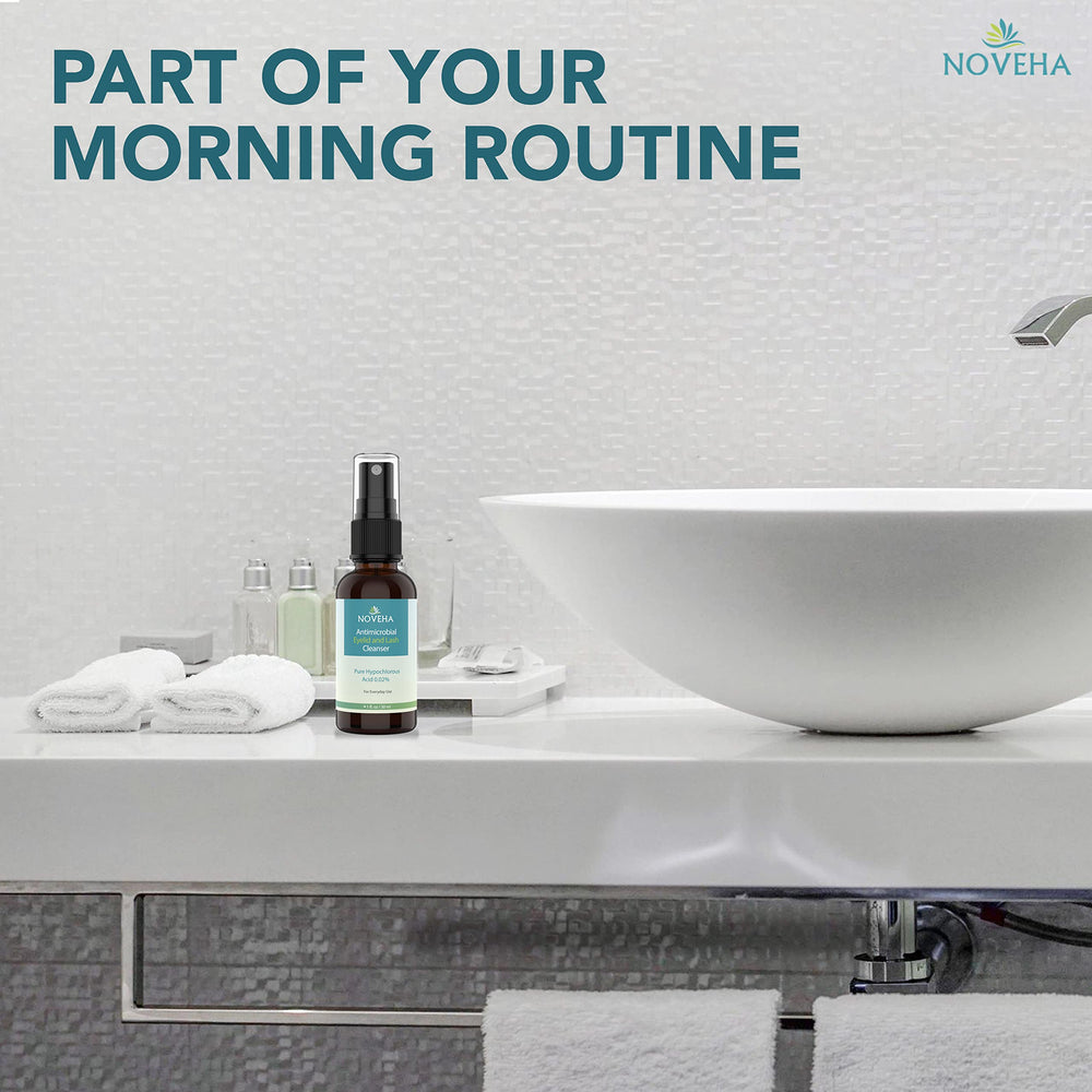 NOVEHA eyelid spray is ideal for travel and daily care routines.