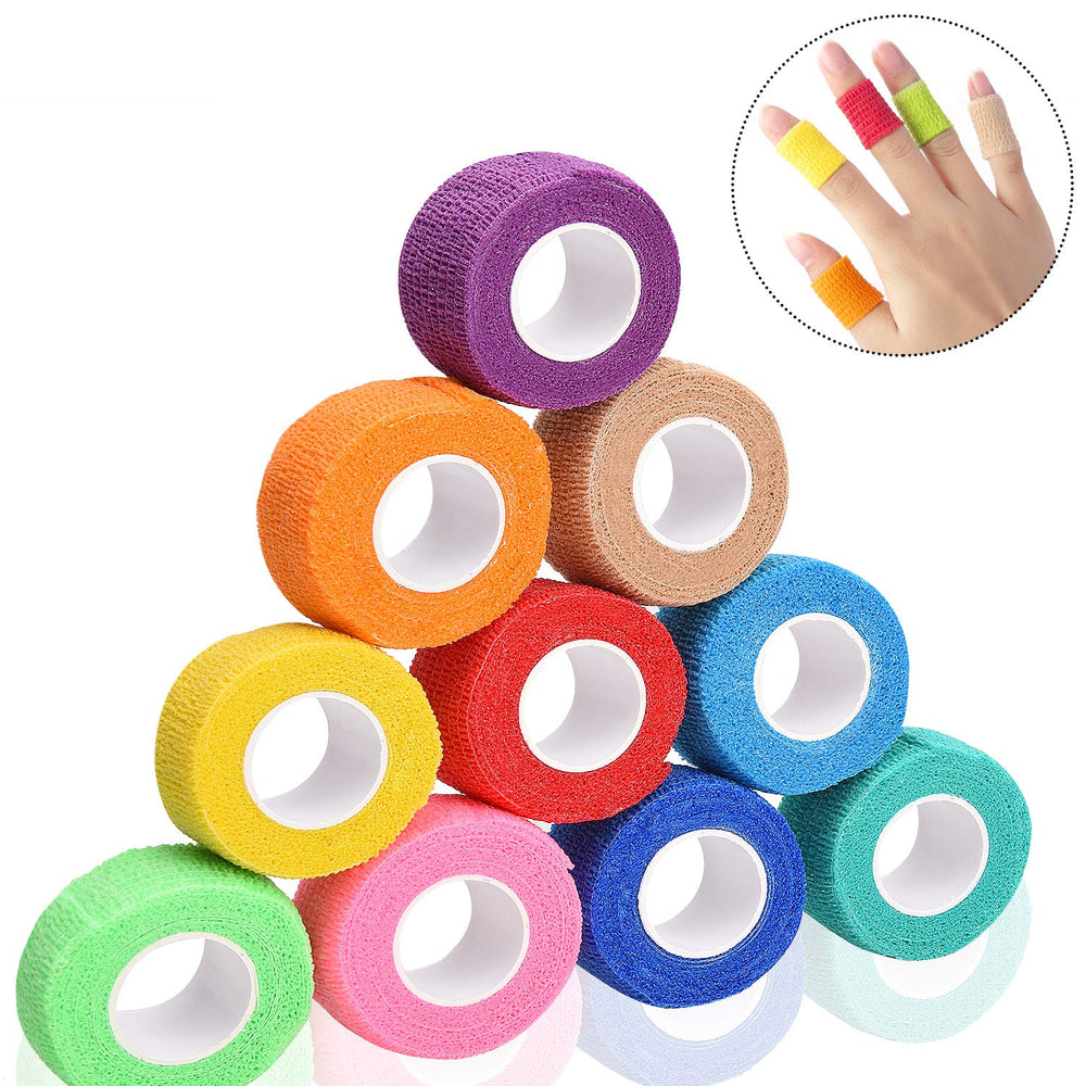 Noverlife bandage wrap ideal for finger and nail protection during routines.