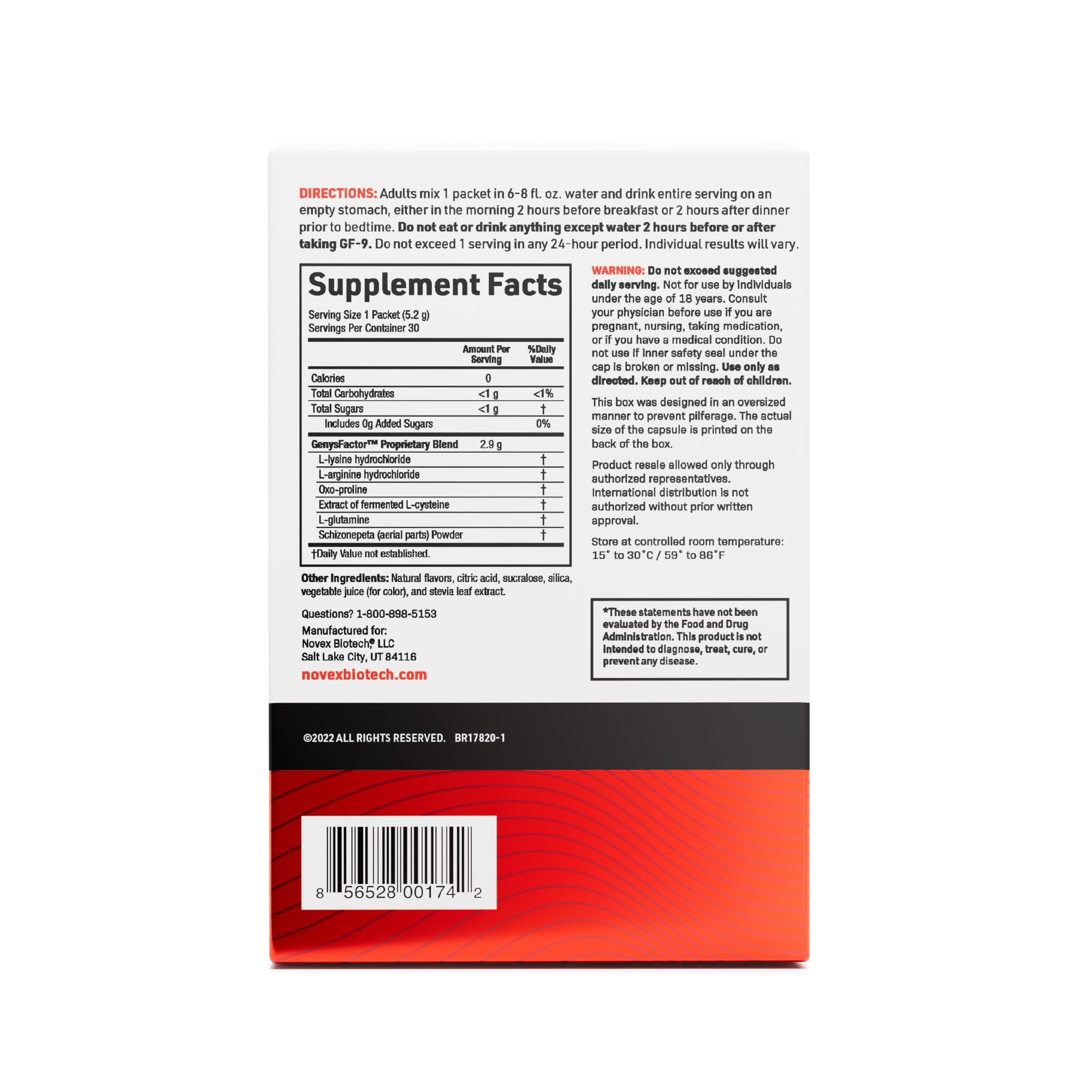 Close-up of powder granules, highlighting quality and purity of GF-9 ingredients.
