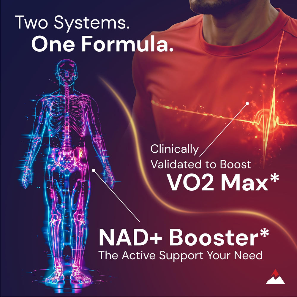 Novex Biotech Oxydrene bottle label showing ingredients for NAD+ enhancement.