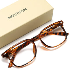 NOVIVON Leopard 2.0, lentes de lectura, aro ligero para lectura cómoda
