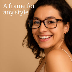 NOVIVON PU leather case protects glasses on the go