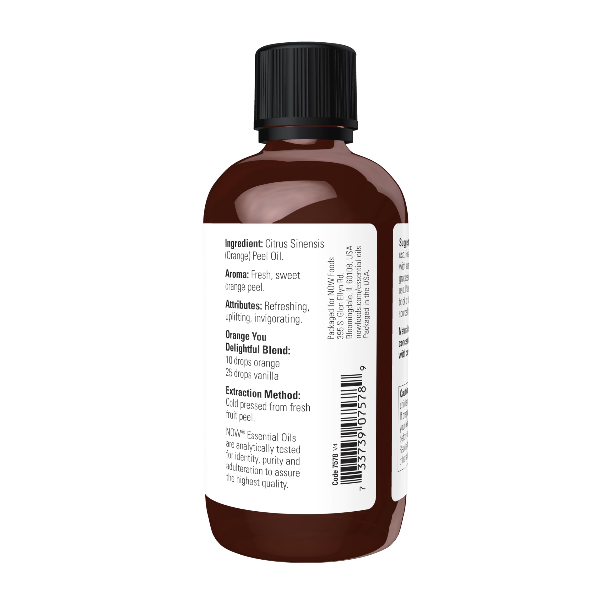 NOW Foods Aceite de Naranja: difusor emitiendo aroma vigorizante