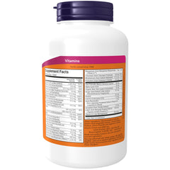 NOW Foods ADAM tablets closeup shows easy daily intake for men