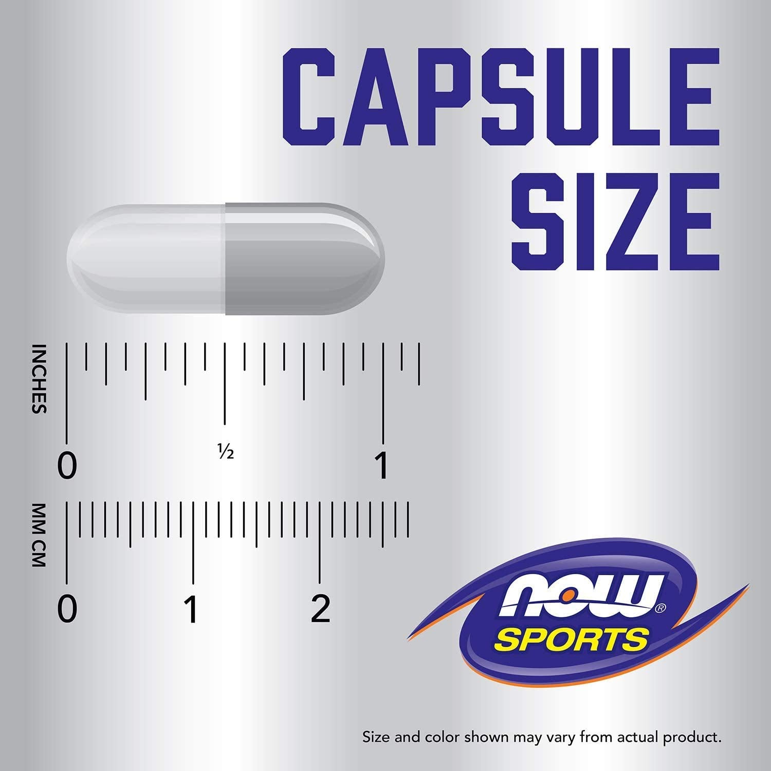 NOW Foods Arginine and Citrulline serving size image for accurate dosing.