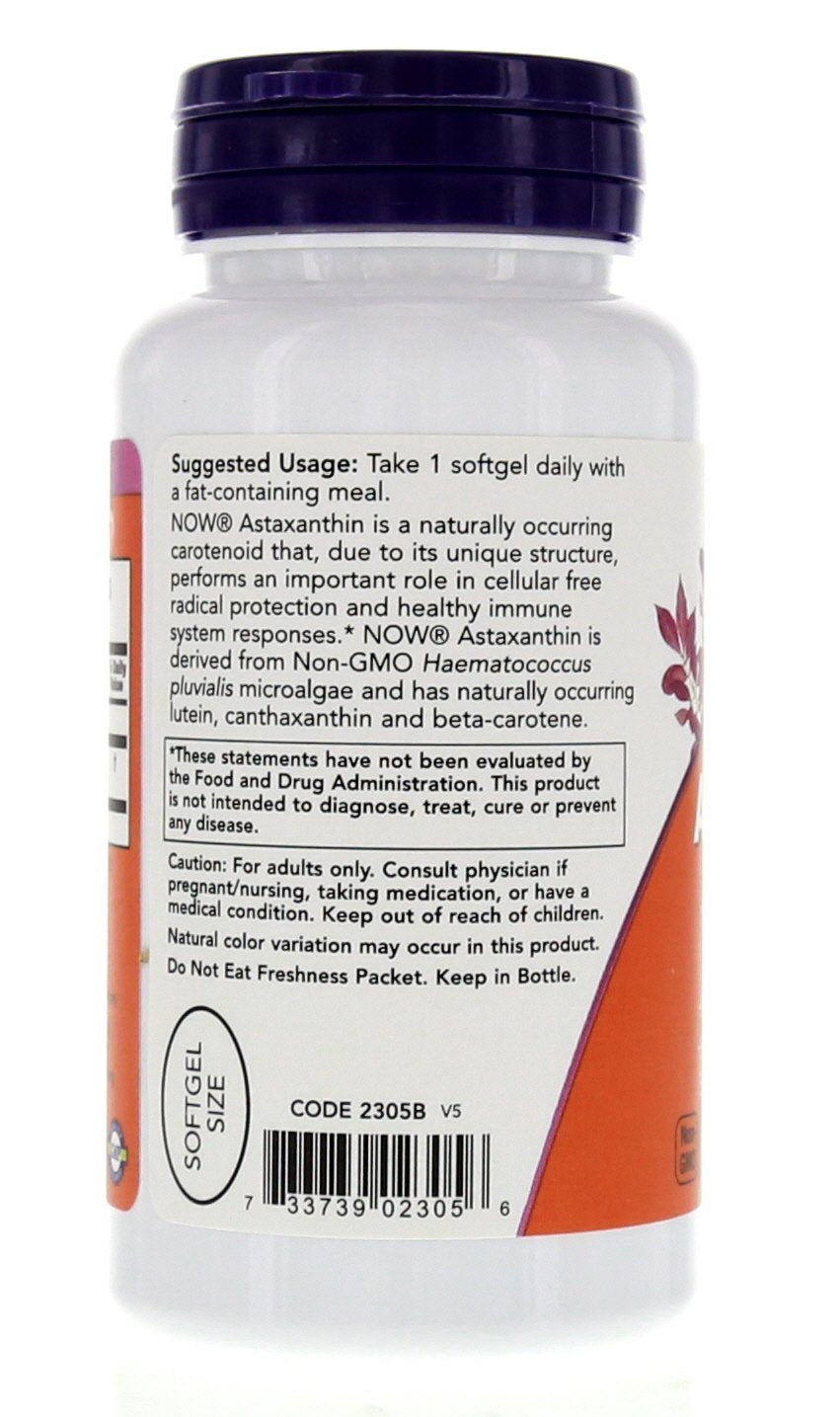 Serving size icon shows one softgel per serving