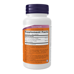NOW Foods Beta-Glucan capsules close-up highlights convenient dosing