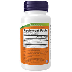 NOW Foods Burdock Root capsules ready for easy daily intake with meals.